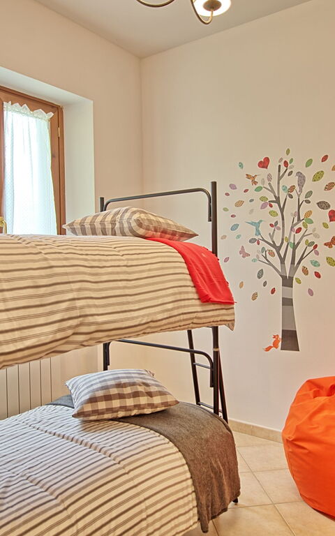 Casale Daniele: Bedroom