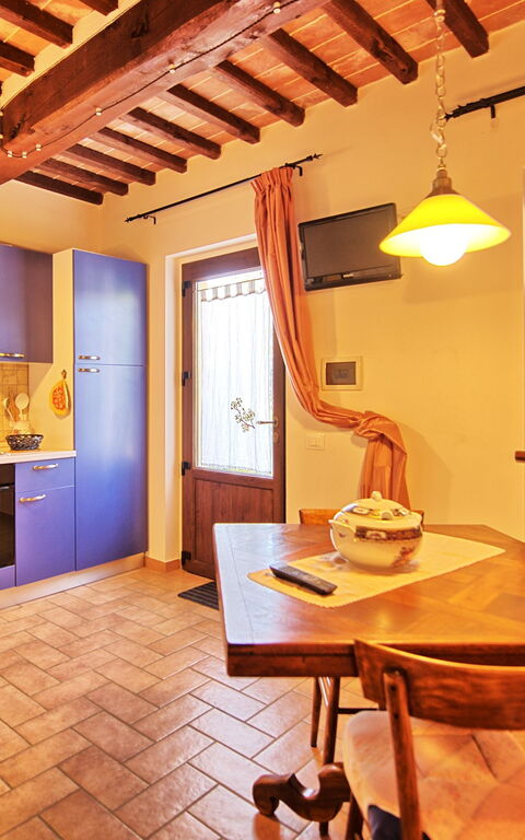 Casale Tiziano: Dining Room, Kitchen