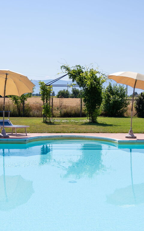Villa Assisi: Building Exterior, Garden, Outdoor, Pool