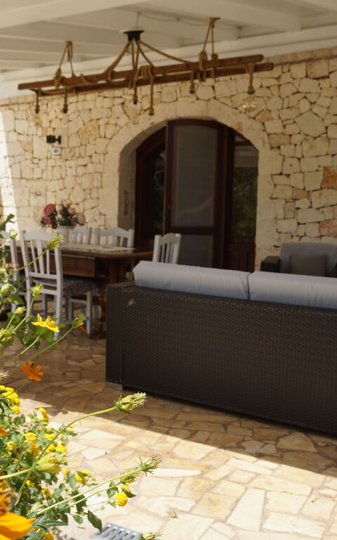 Trullo Santo Stefano: Balcony / Terrace / Patio