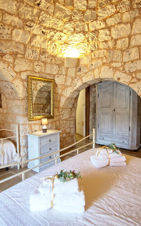 Trullo Santo Stefano: Bedroom