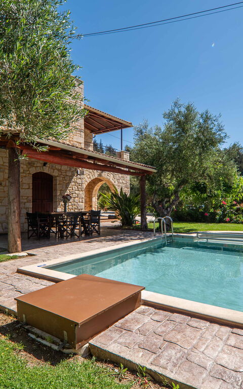 Villa Nipos: Building Exterior, Garden, Outdoor, Pool