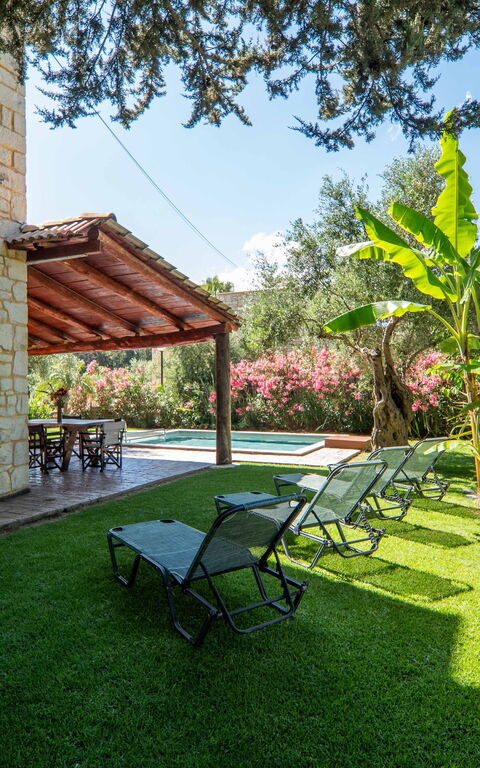 Villa Nipos: Building Exterior, Garden, Outdoor, Pool