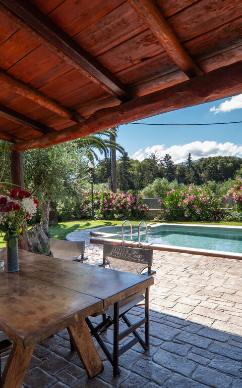Villa Nipos: Building Exterior, Garden, Outdoor, Pool
