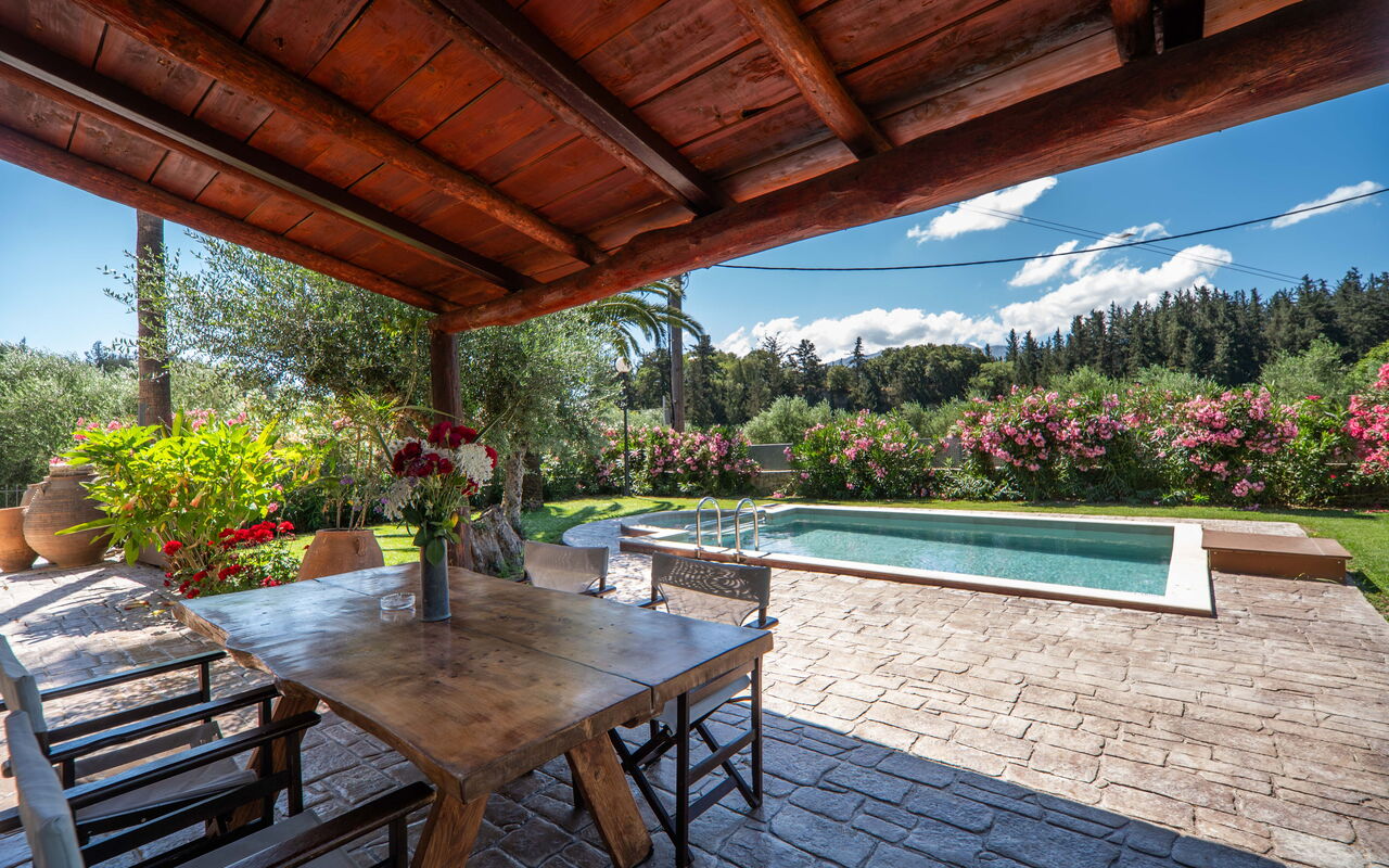 Villa Nipos: Building Exterior, Garden, Outdoor, Pool