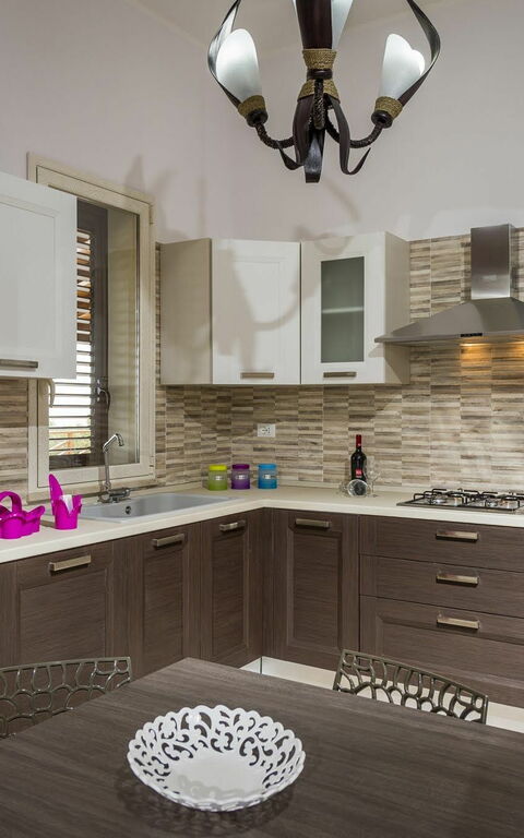 Villa Mare e Monti: Kitchen