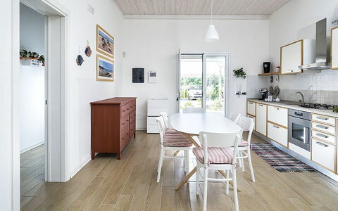 Accommodation Morgana: Dining Room, Kitchen