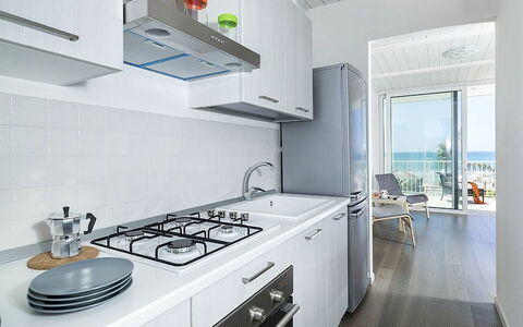 Accommodation Marina: Kitchen