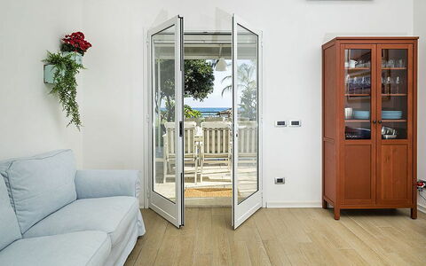 Accommodation Morgana: Living Room, Room Detail