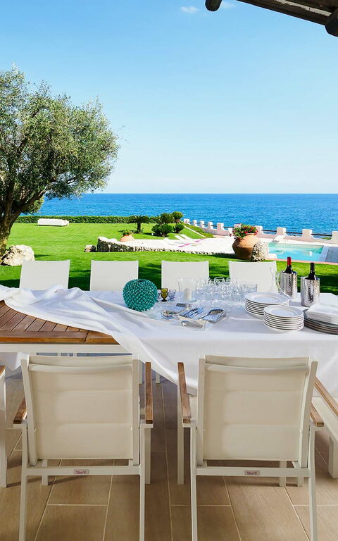 Blu Moon: Balcony / Terrace / Patio, Garden, Outdoor, Scenic View