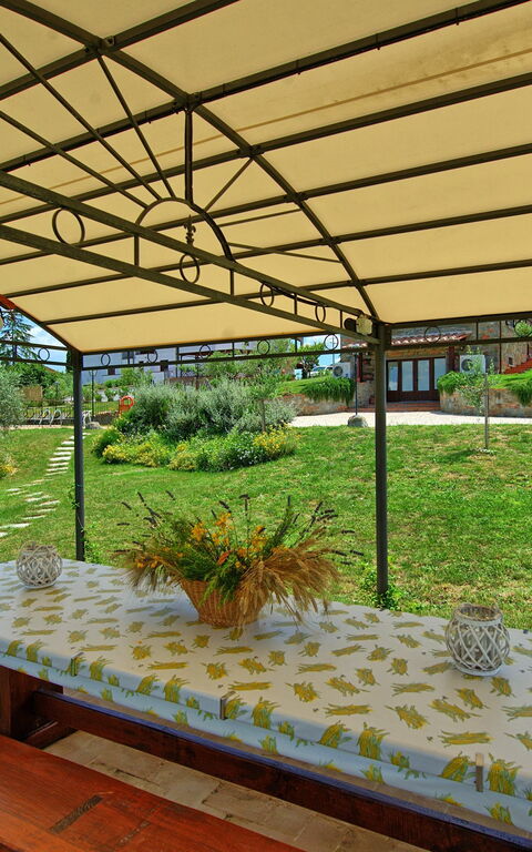 Villa Farneta: Garden
