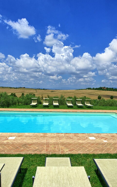 Villa Farneta: Garden, Pool