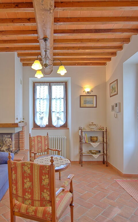 Villa Farneta: Living Room