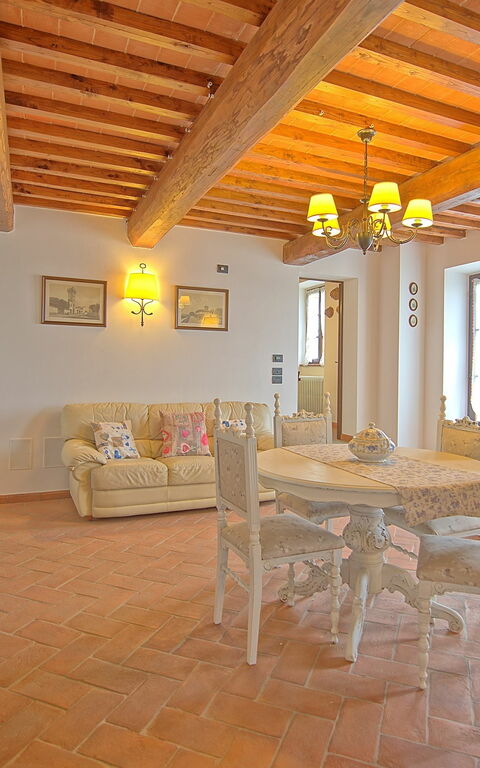 Villa Farneta: Living Room