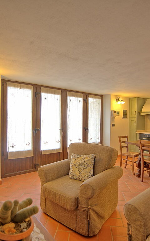 Villa Farneta: Dining Room, Kitchen, Living Room