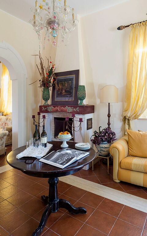 Villa San Ciro: Living Room