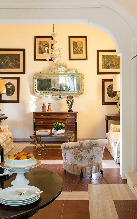 Villa San Ciro: Living Room