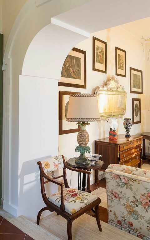 Villa San Ciro: Living Room