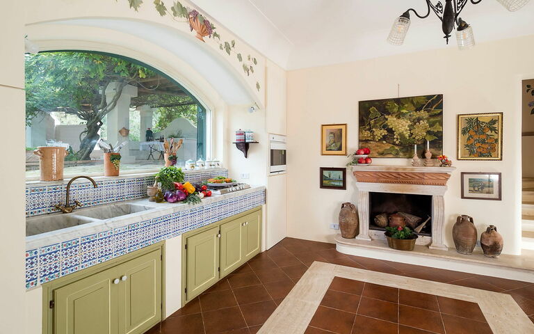 Villa San Ciro: Kitchen