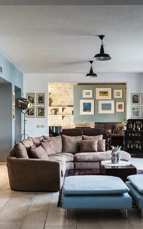 Villa Casi o Cantu: Living Room