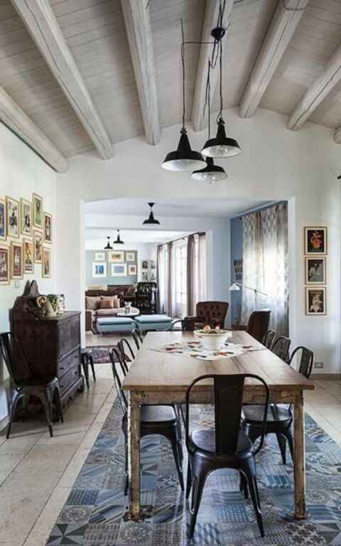 Villa Casi o Cantu: Dining Room
