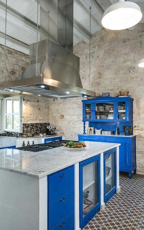 Villa Casi o Cantu: Kitchen