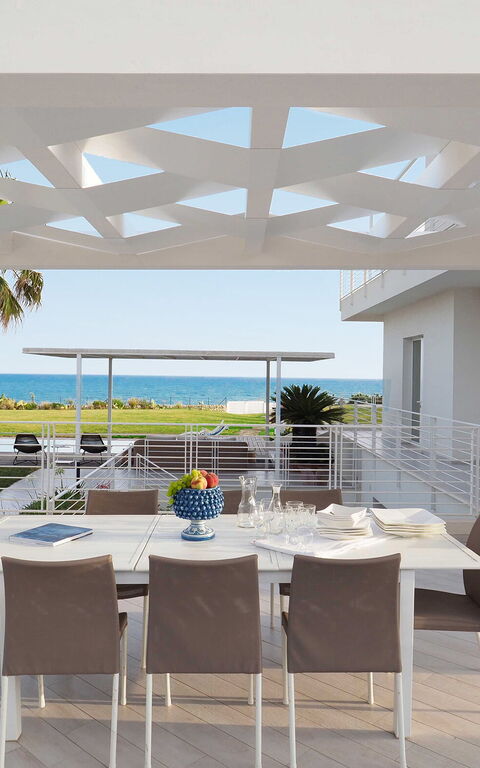 Villa Blumarine: Balcony / Terrace / Patio, Building Exterior, Garden, Outdoor, Pool