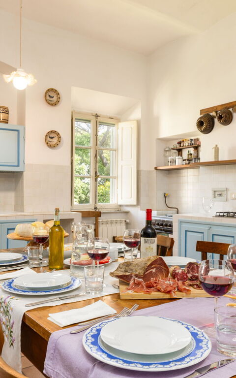 Villa Cangeli: Dining Room, Kitchen