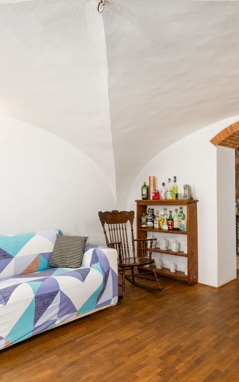 Villa Cangeli: Living Room