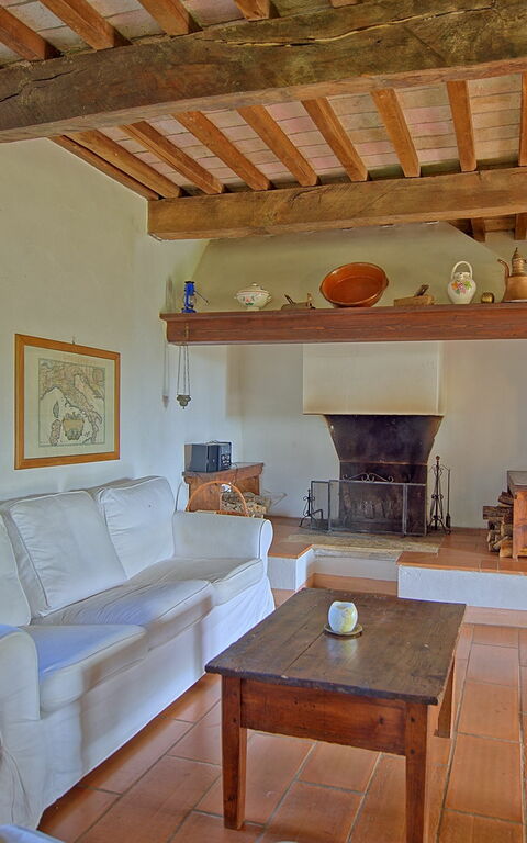 Villa Gualchiere: Living Room