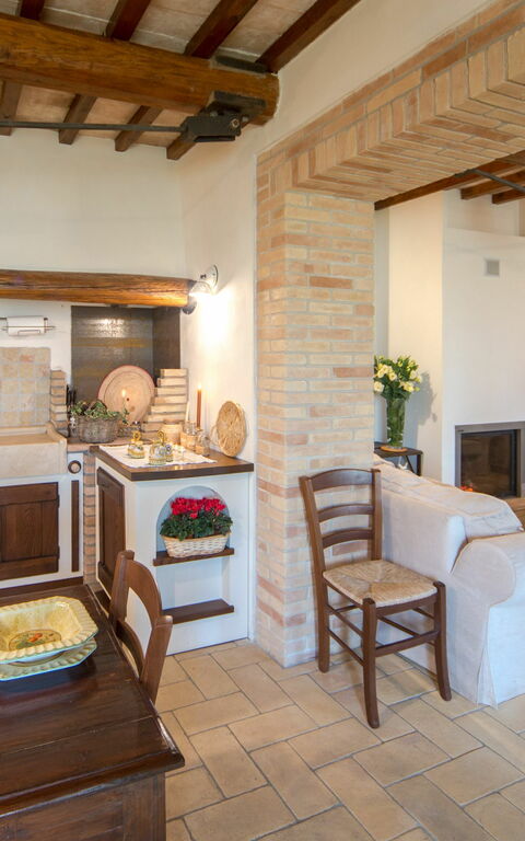 Villa Civita-Old: Living Room