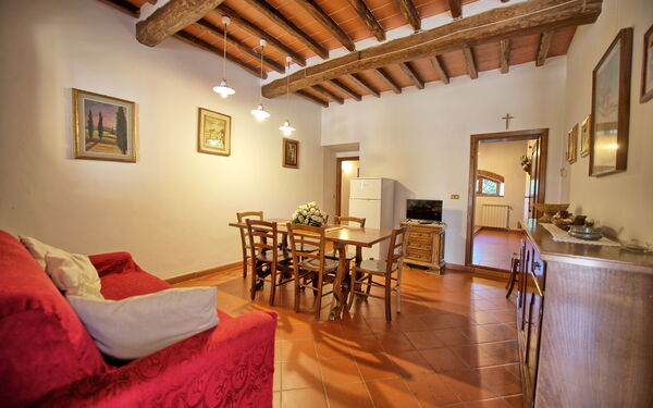 Accommodation Loggiato: Dining Room, Living Room
