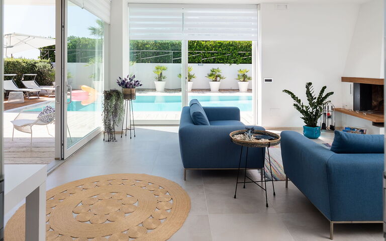 Villa Bellini: Living Room