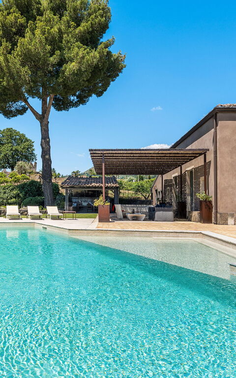 Villa Torre Etnea: Building Exterior, Outdoor, Pool
