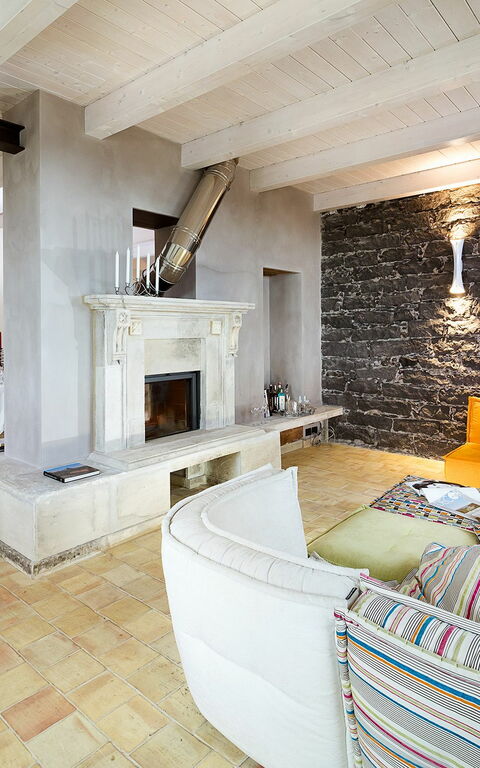 Villa Torre Etnea: Living Room