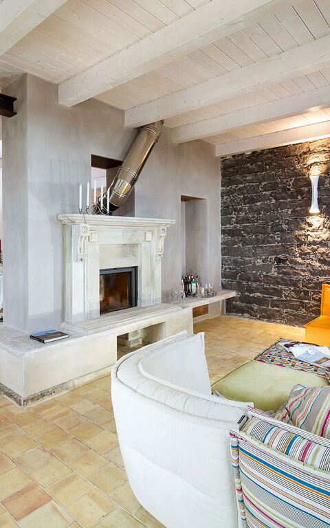 Villa Torre Etnea: Living Room
