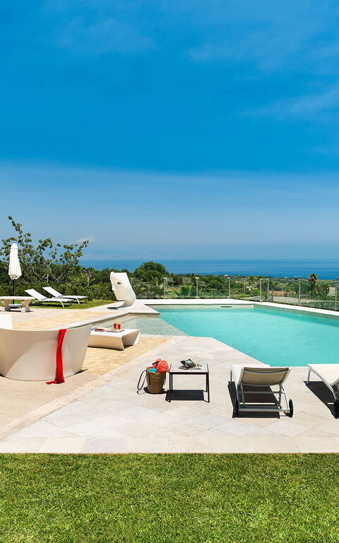 Villa Torre Etnea: Garden, Outdoor, Pool, Scenic View