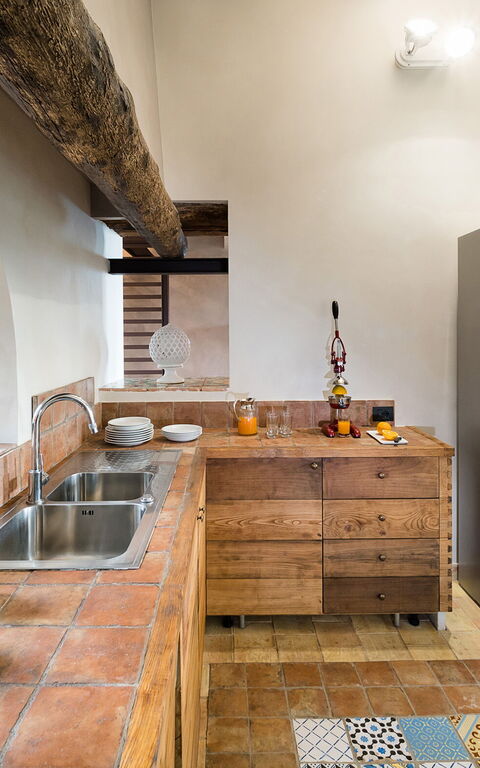 Villa Torre Etnea: Kitchen