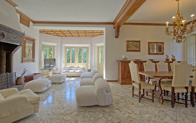 Villa Cuculo: Living Room