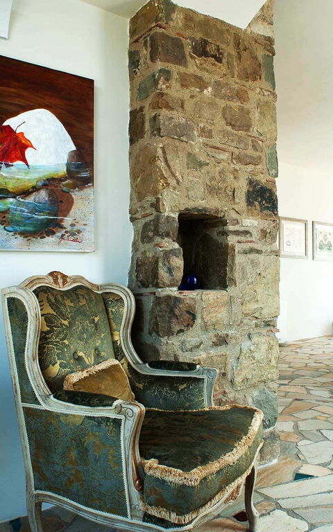 Villa Rupe Alta: Living Room, Room Detail