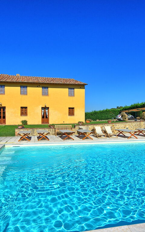 Villa Il Caggio: Building Exterior, Main Entrance, Outdoor, Pool