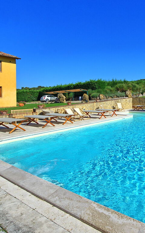 Villa Il Caggio: Building Exterior, Main Entrance, Outdoor, Pool