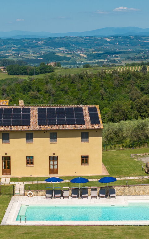 Villa Il Caggio: Building Exterior, Garden, Outdoor, Pool, Scenic View