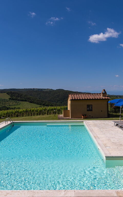 Villa Il Caggio: Building Exterior, Outdoor, Pool, Scenic View