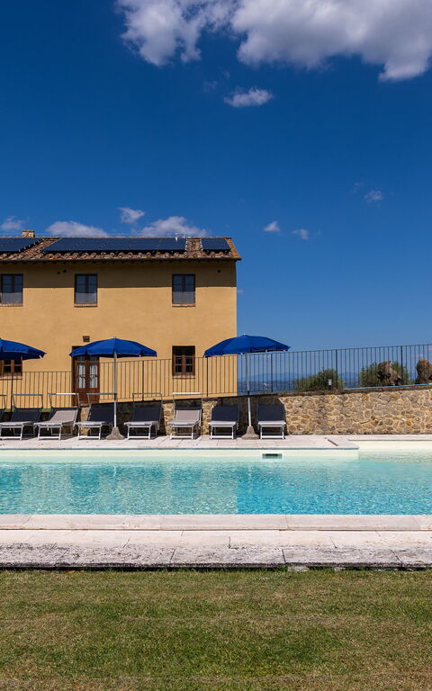 Villa Il Caggio: Building Exterior, Garden, Outdoor, Pool, Scenic View