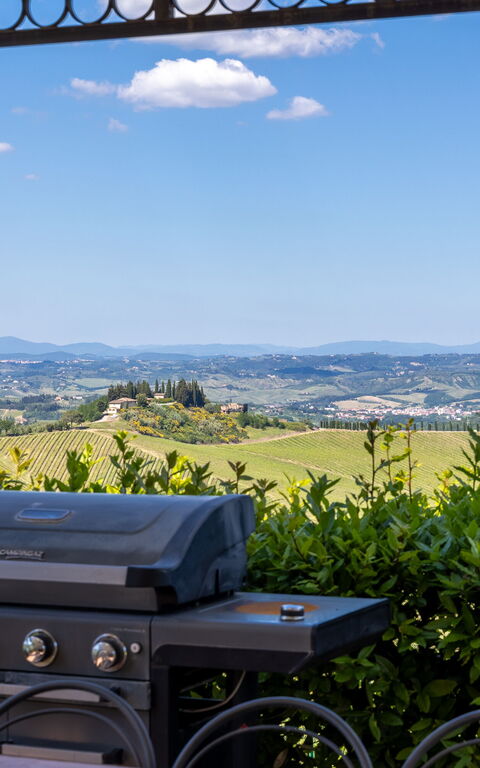 Villa Il Caggio: Balcony / Terrace / Patio, Building Exterior, Outdoor, Scenic View