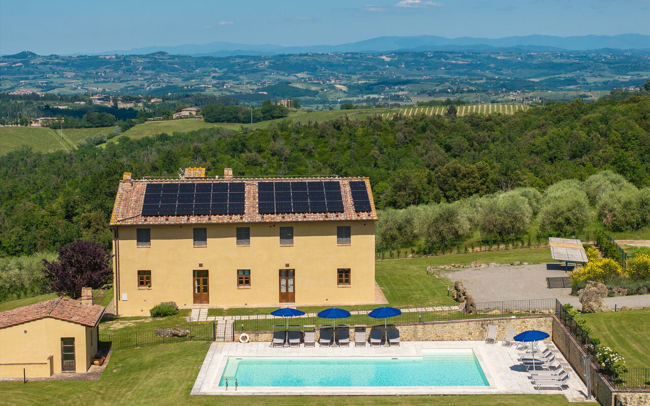Villa Il Caggio: Building Exterior, Garden, Outdoor, Pool, Scenic View