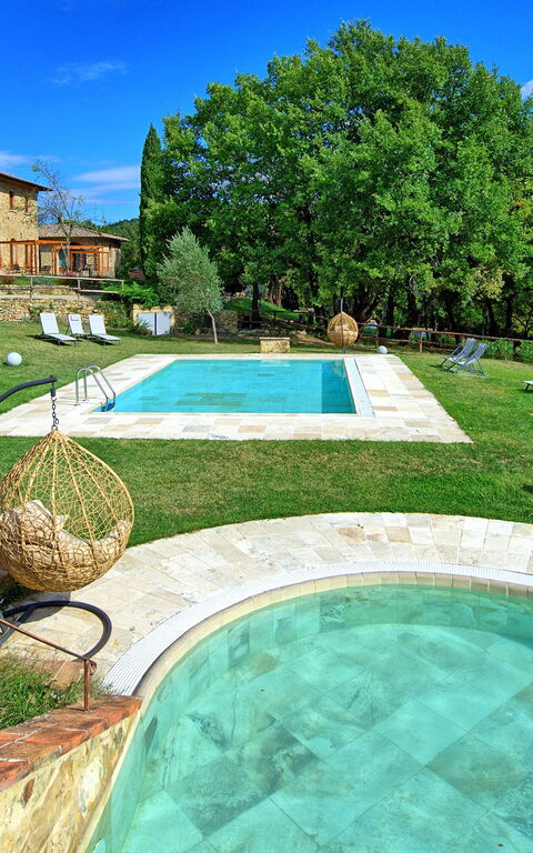Borgo Mulignone: Garden, Pool