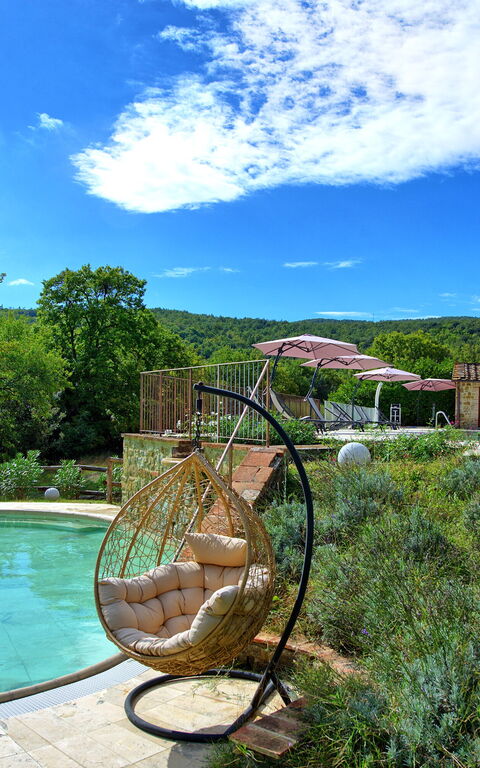 Borgo Mulignone: Garden, Pool