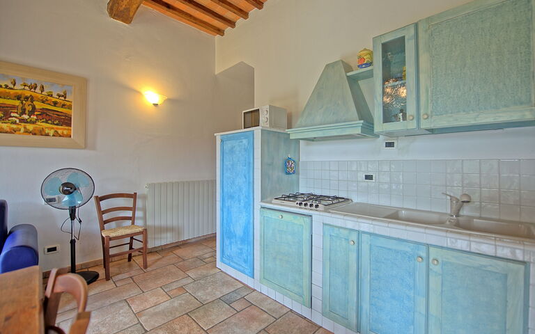 Accommodation Mulignone 10: Dining Room, Kitchen, Living Room